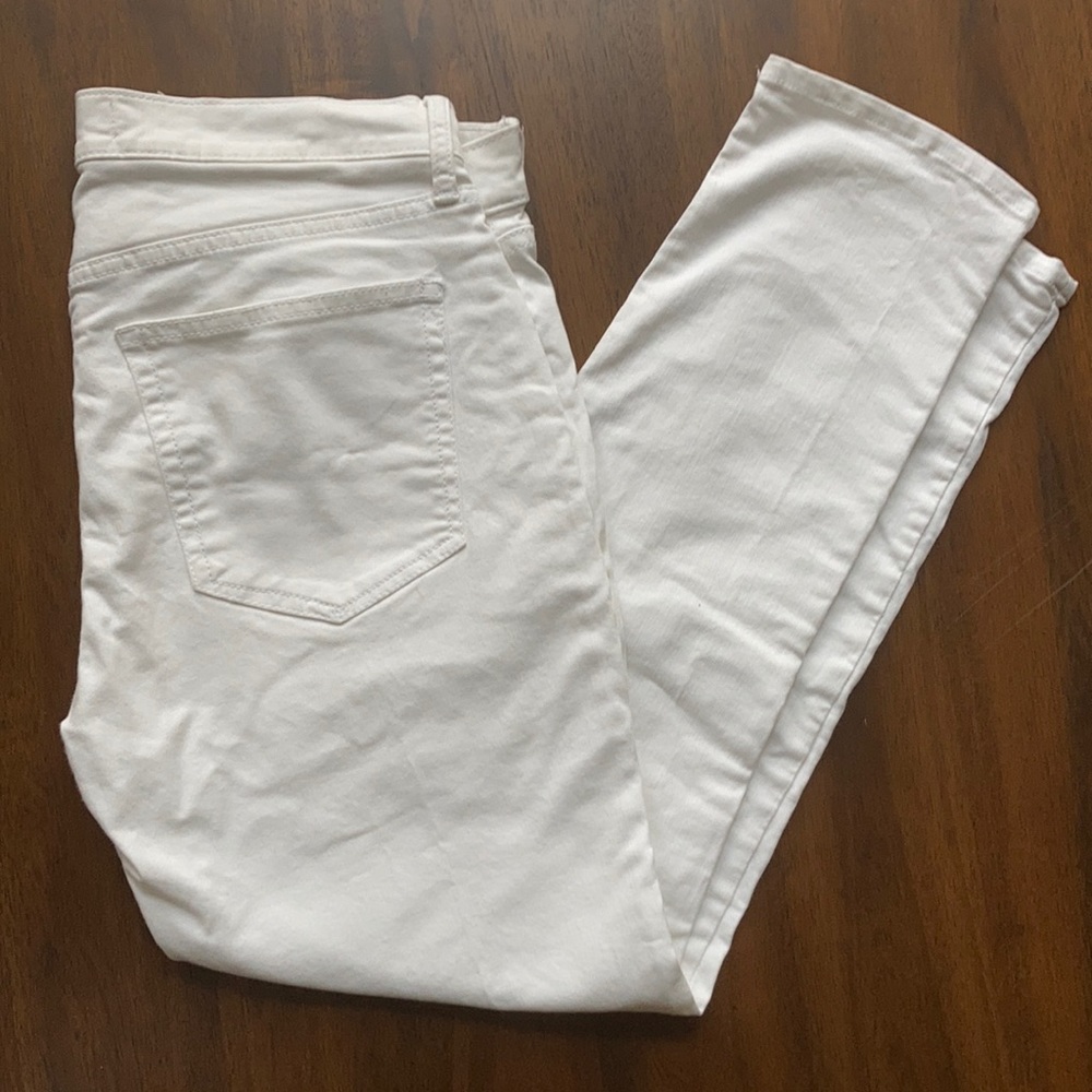 White Gap Skinny Girlfriend Jeans 27 Women’s